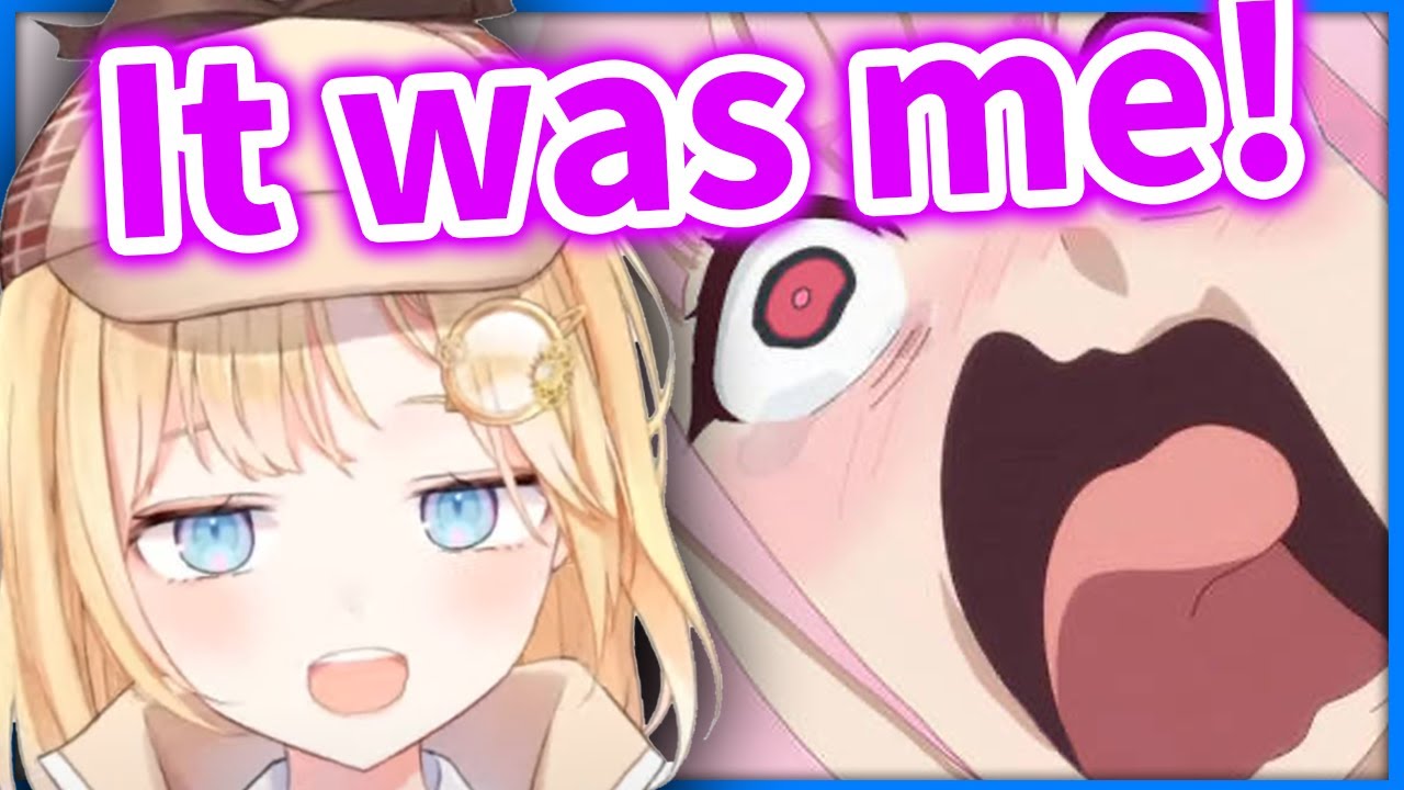 Ame Finally SCARES Calli Live on Stream!【HololiveEN】