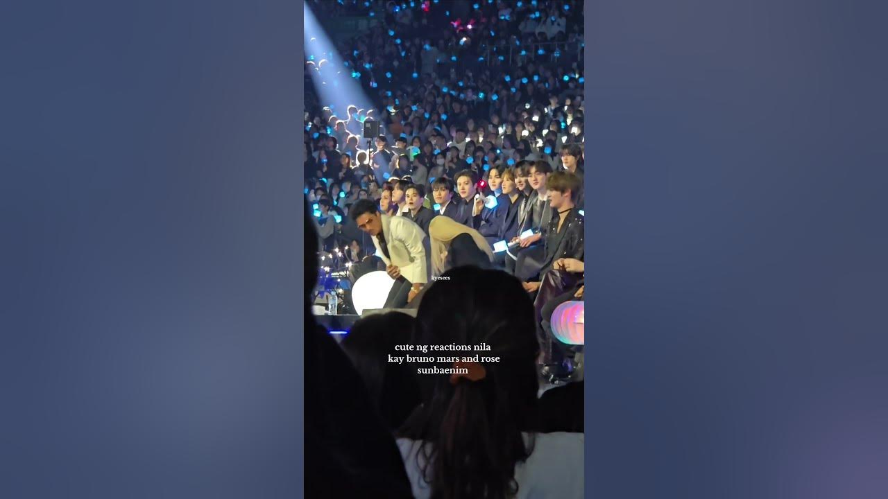 Bruno Mars and Rose at the #MAMAAWARDS | Kye Sees