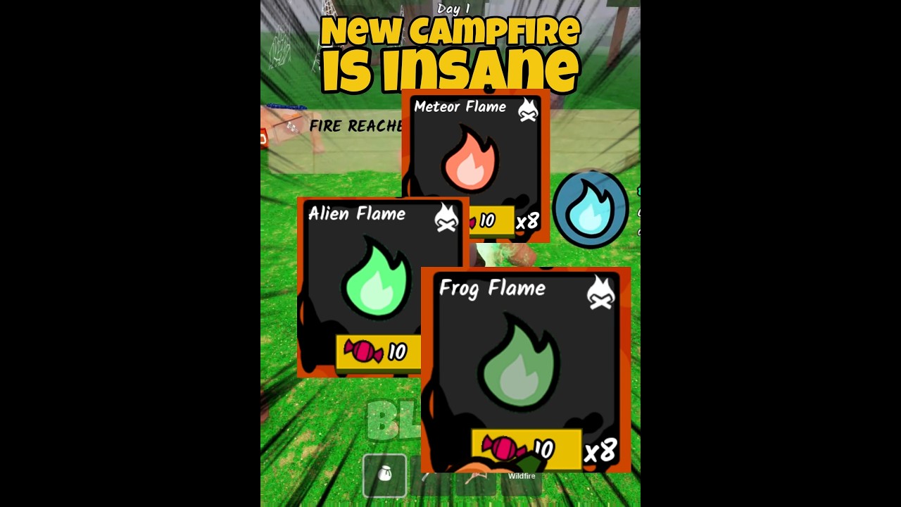 НОВЫЕ КОСТРЫ добавлены в 99 ночей в лесу 