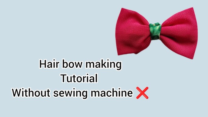 Cute Ribbon bow /easy ribbon bow by zafira craft /easy trick to