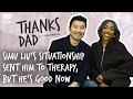 Simu Liu S Situationship Sent Him To Therapy But He S Good Now Thanks Dad With Ego Nwodim Simu Liu S Situationship Sent Him To Therapy But He S Good Now Thanks Dad With Ego Nwodim