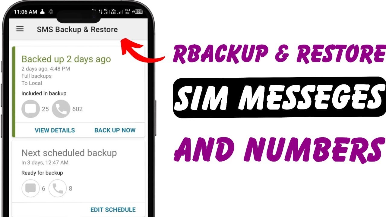 How to Backup SIM Messages and Numbers Fast! #SIMBackup #BackupSIMData ...