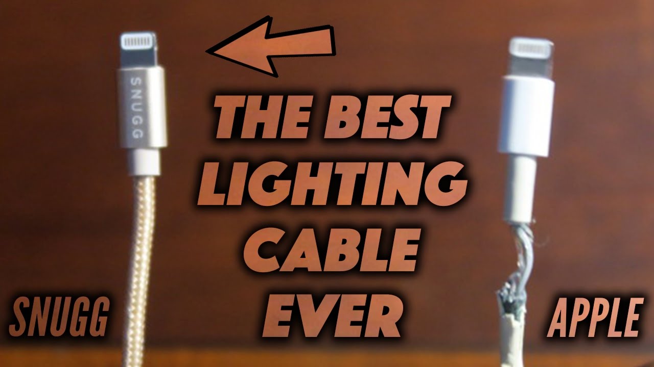 THE BEST LIGHTING CABLE EVER? | NEVER BUY ANOTHER CABLE AGAIN! (iPHONE CHARGER)