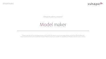 Model Maker
