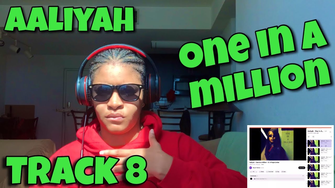 AALIYAH “ ONE IN A MILLION ALBUM REACTION “ 4 PAGE LETTER “