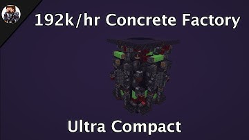 192k/hr Concrete Factory - Dustless & Ultra Compact - Java Edition 1.16+ - 1.18.2 fix in description