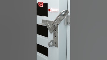 #gheocom  Homemade gate lock #shorts