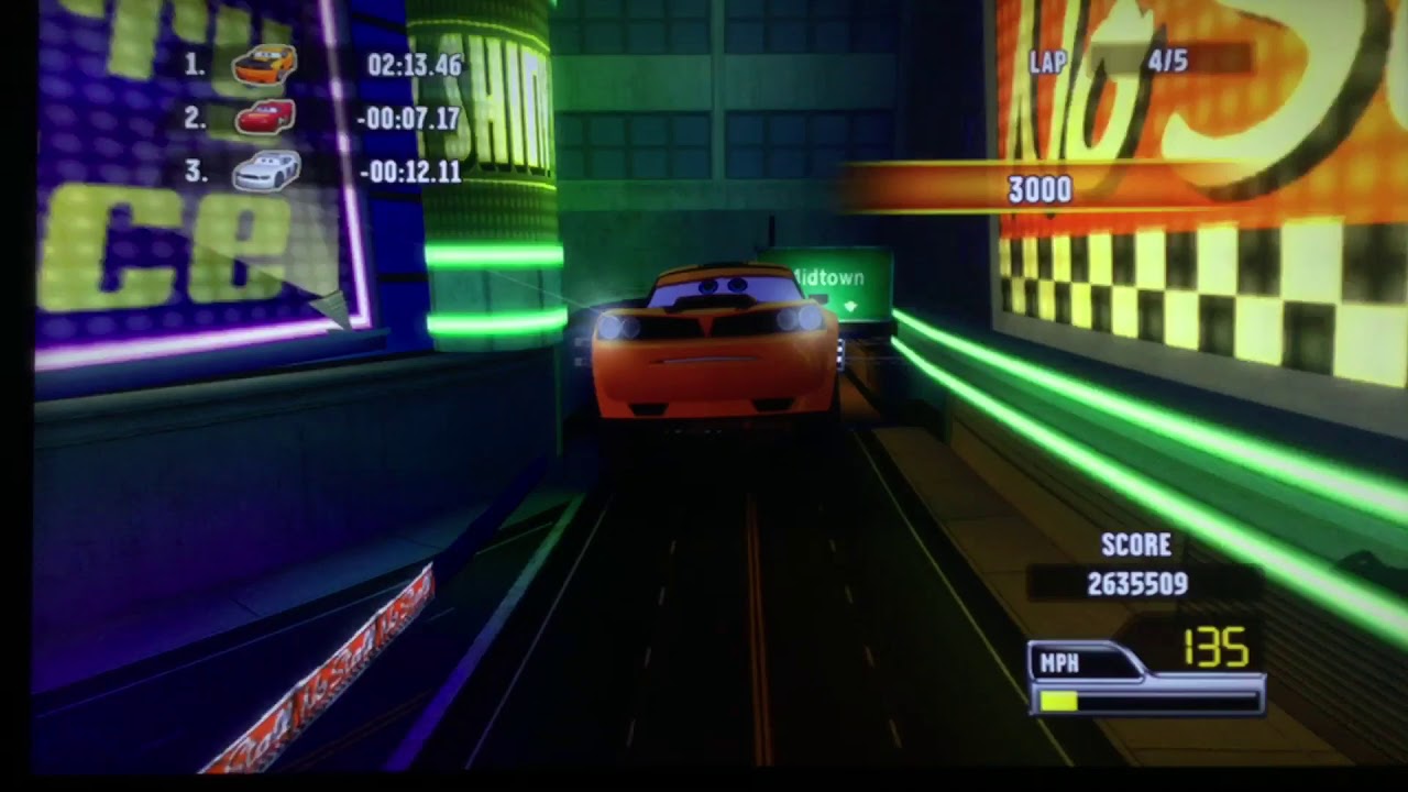 Cars: Race-O-Rama - Chick Hicks Showdown PS2 Gameplay HD (PCSX2) 