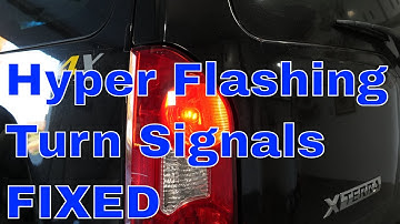 LED bulbs are hyper flashing- rapid flashing....FIXED