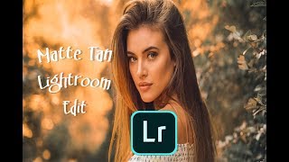How to edit matte tan tone in Lightroom screenshot 2