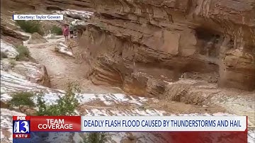 Experts say deadly flash flood caused by thunderstorms and hail