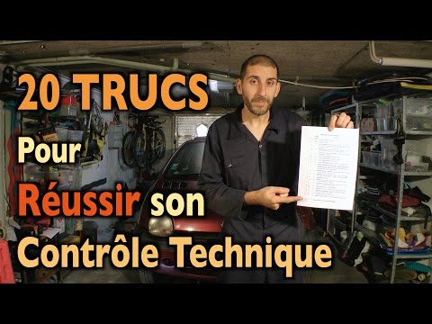 ✅  20 Trucs +1 pour Réussir ?  son Contrôle Technique Auto