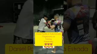 Daniel Padilla & Kaila Estrada Magkasama Sa Training Ng Incognito, Nakakakilig