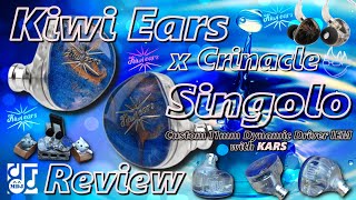 KARS搭載・Crinacle Tune「Kiwi Ears x Crinacle Singolo」 中華イヤフォン レビュー・音収録・波形比較