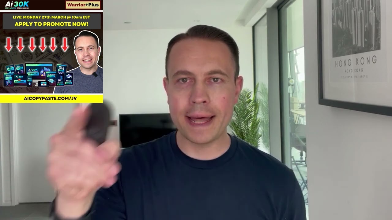 Ai 30K Copy & Paste Commissions Affiliate Video - WarriorPlus - Clickbank