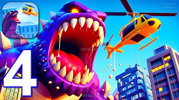 Heli Monsters - Gameplay Walkthrough Part 4 - New Update Helicopter Monster Shooter (iOS, Android)