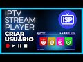 Como criar login no stream player iptv mtodo simples e fcil