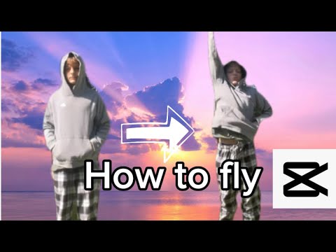 How to fly up with CapCut