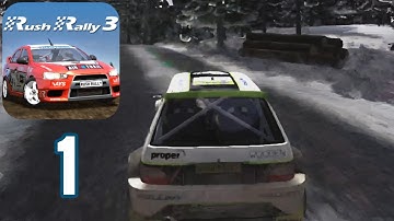Rush Rally 3 - Part 1 - Gameplay Walkthrough - Career Mode (Android, iOS)