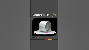 4 Inch Inline Duct Fan - Exhaust Fans with Ventilator Functionality #ductfan  #bathroomfan
