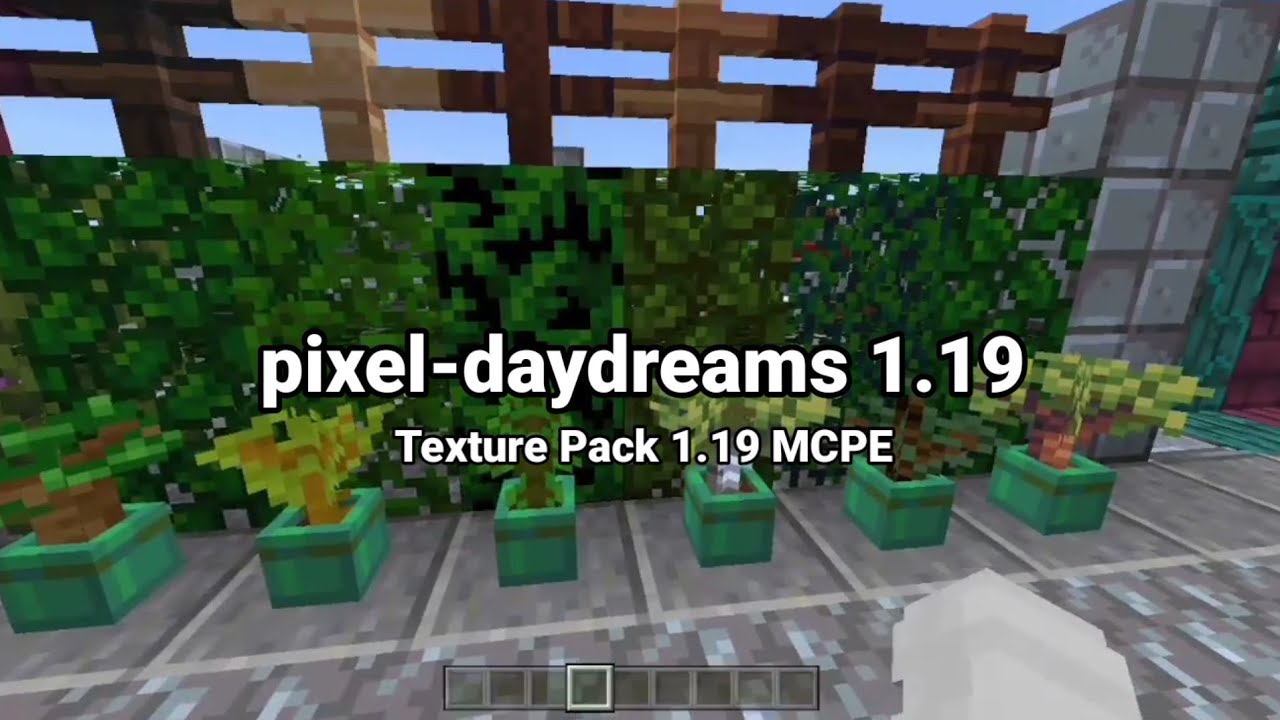 Texture Pack Pixel daydreams 1.19 MCPE - YouTube