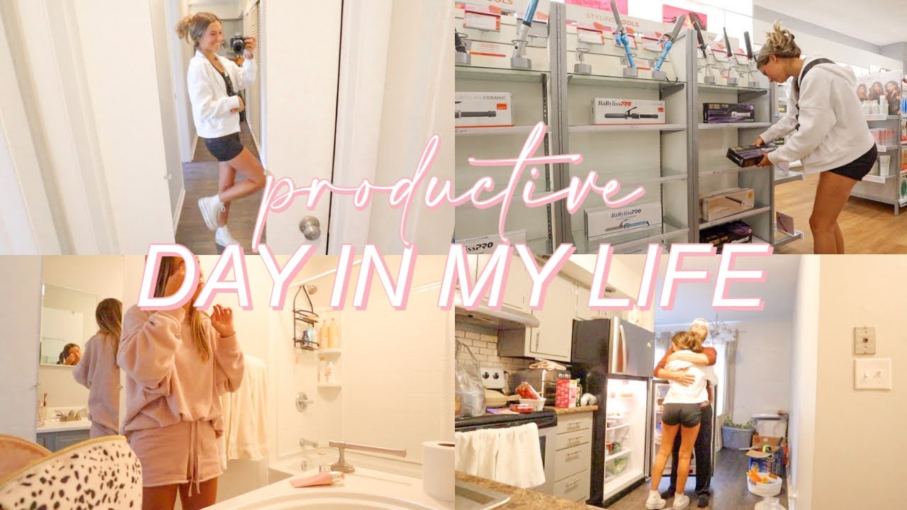 PRODUCTIVE DAY IN MY LIFE (in our new apartment!) *running errands ...