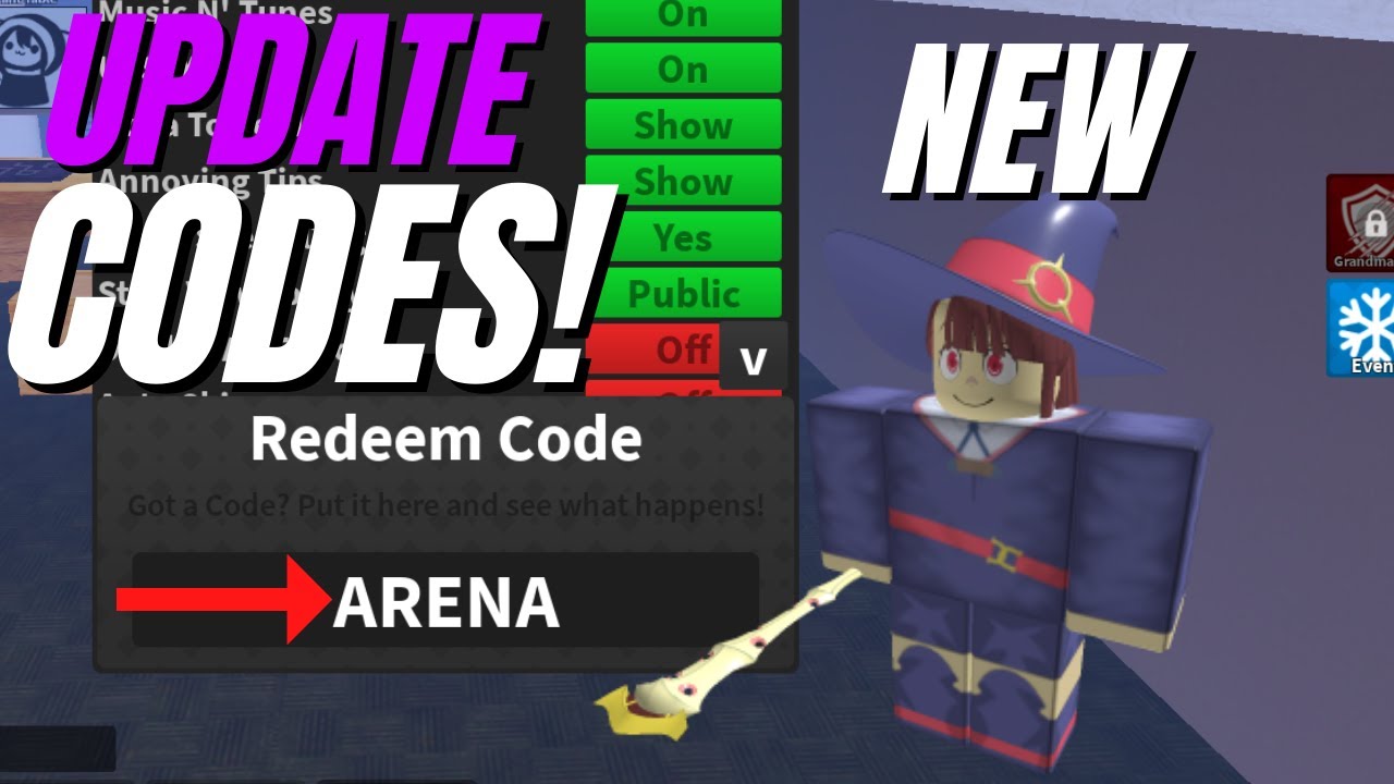 *NEW* UPDATE! CHARACTER* CODES* [ ️Winter!] Arena : Tower Defense ...