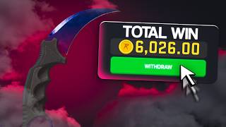 I Turned $1,000 Into $6,026 on CSGORoll… This Got Out of Hand