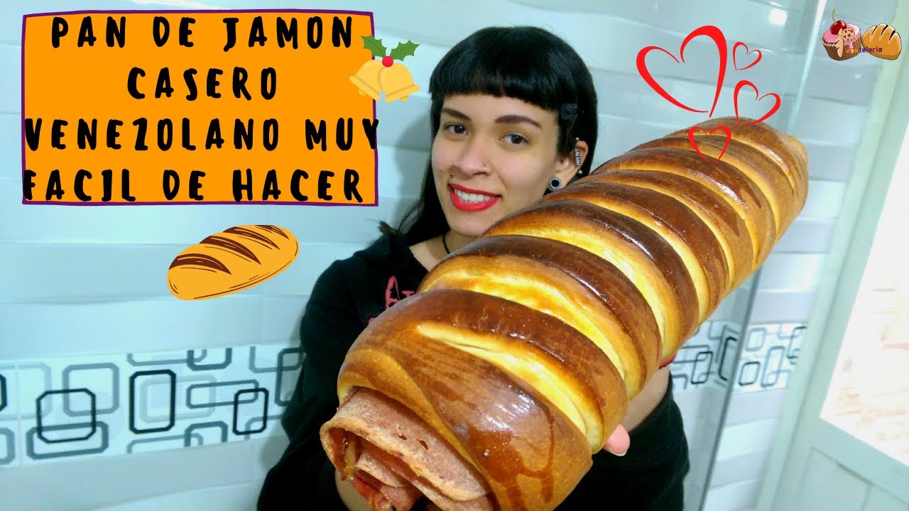Pan de jamón venezolano (RECETA paso a paso) dos rellenos deliciosos / Pansteleria