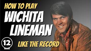 Wichita Lineman - Glen Campbell | Guitar Lesson