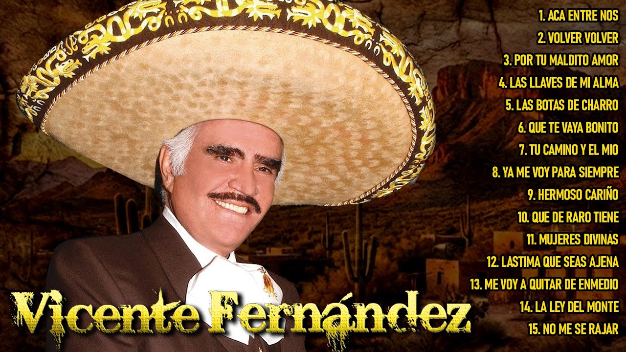 LO MEJOR DE VICENTE FERNÁNDEZ 2026 - 15 ÉXITOS DE LOS DOS TIEMPOS QUE NO PUEDEN FALTAR EN TU FIESTA