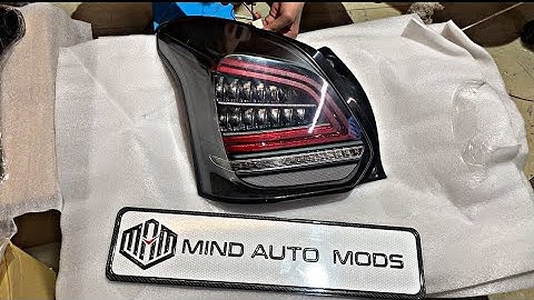 NEW SWIFT 2021 TAIL LAMPS | MERCEDES & MINI COOPER TAIL LAMP | AFTERMARKET TAILLAMP | MIND AUTO MODS