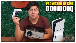 Proyector de cine Goojodoq X1  Excelente opción para Gaming y Multimedia