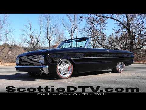 Custom 1963 Ford Falcon Convertible - Pro Touring Style With Steve Holcomb Pro Auto Custom Interior