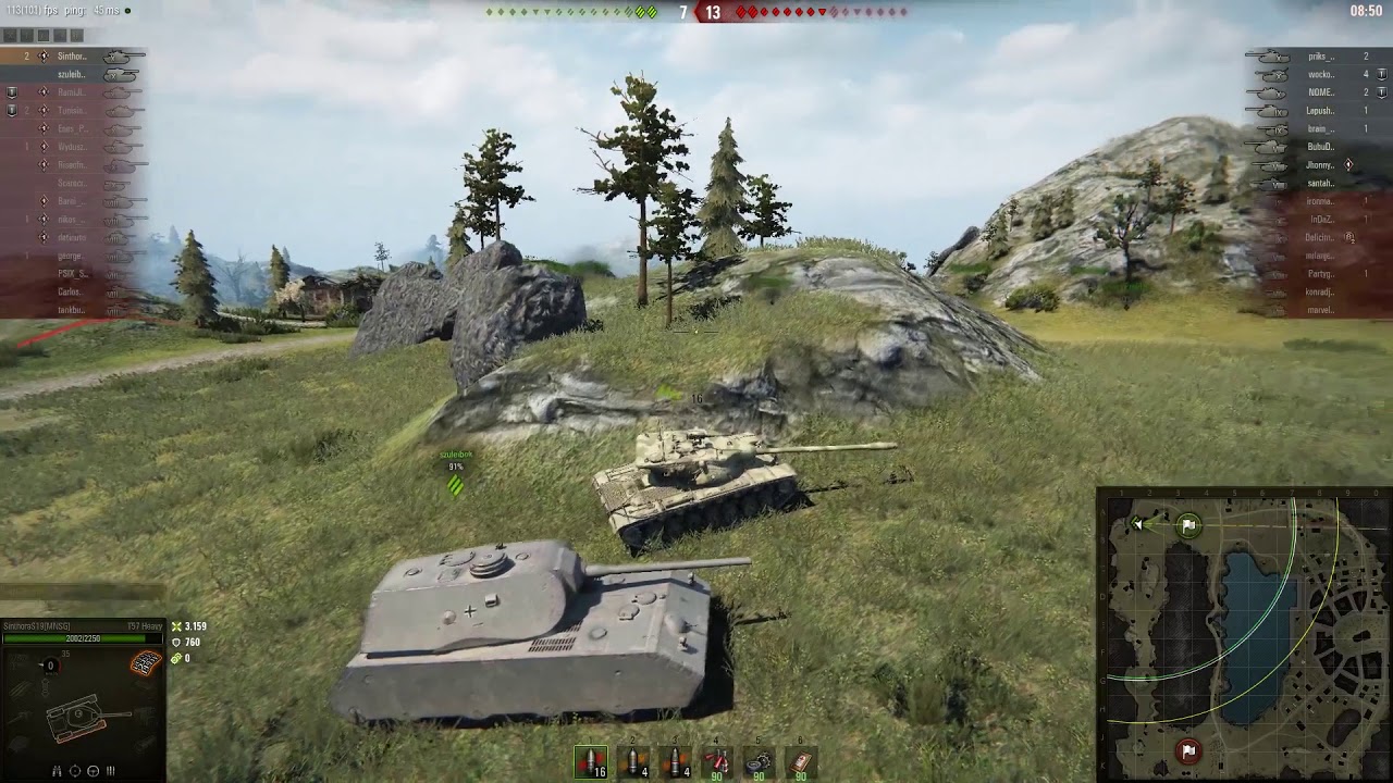 Let´s watch World of Tanks -  SinthoraS19 im T57 Heavy auf Lakeville 04.12.2017