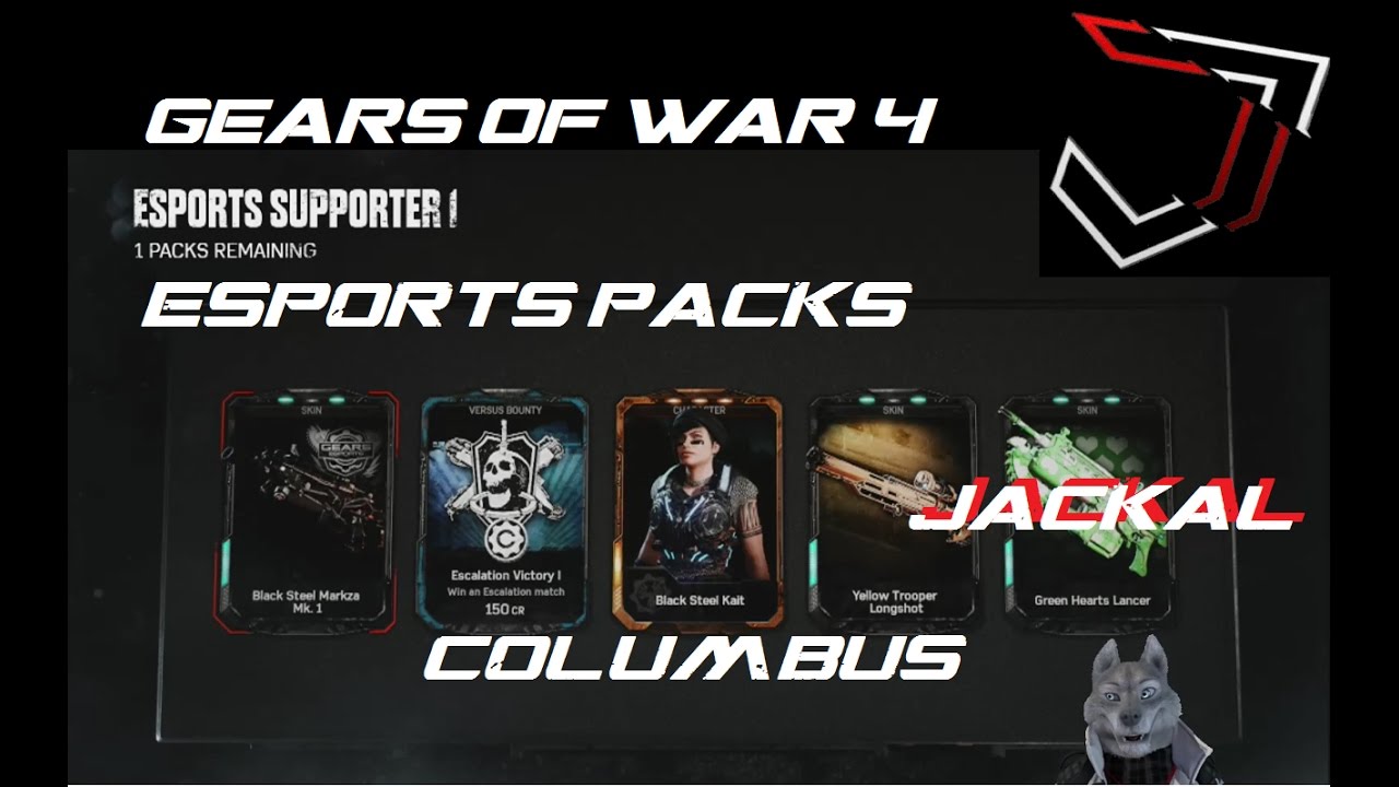 Gears of War 4, 3x eSports Support 1, 2 and Columbus YouTube