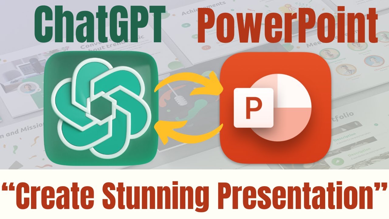 how to make presentations using chatgpt