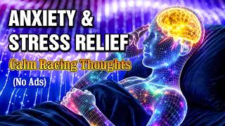 Anxiety & Stress Relief Sleep Music | Calm Racing Thoughts with Soft Piano and Theta Waves screenshot 5