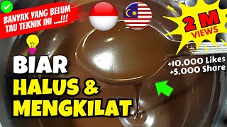 Cara Melelehkan Coklat Batangan | Chocolate Cake Recipe
