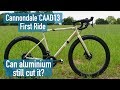 New Cannondale CAAD13 First Ride - Can aluminium still cut it?