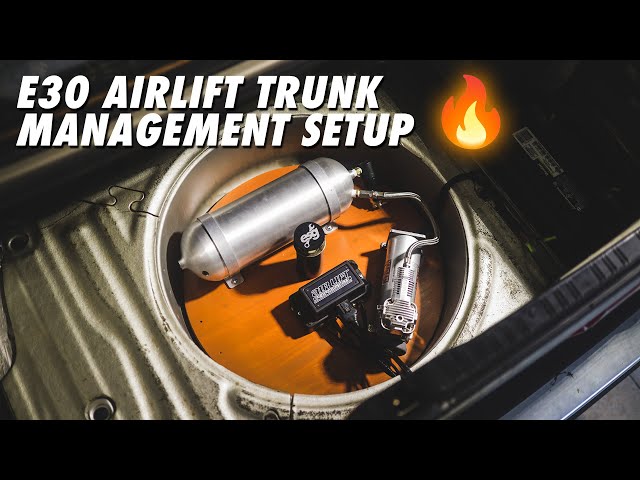 Montaje de bandeja de maletero Air Ride Viair Airlift Slam Accuair Bagged  MiniTruck Custom -  México