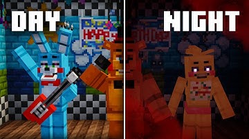 Making FNAF 2 in Minecraft (And trying to survive it) w/ working Music Box