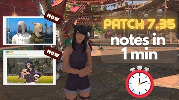 Patch 7.35 | Patch notes summary in 1 minute