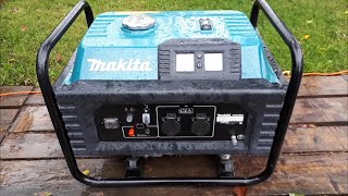 Видео Генератор Makita EG2250A резерв для загородного дома. (автор: Александр Александр)
