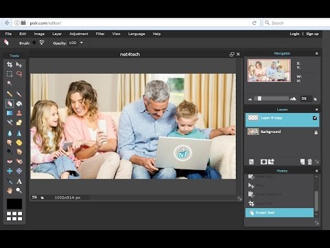 Online photo editor like photoshop free - YouTube