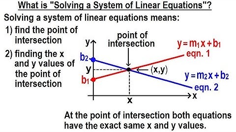 Algebra - Ch. 34: Solving System of Linear Equations (2 of 31) Solving a System of Linear Equations