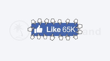 Facebook like button animation with cursor | After Effects Project Template