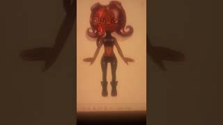 I made a splatoon vtuber model #shortvideo