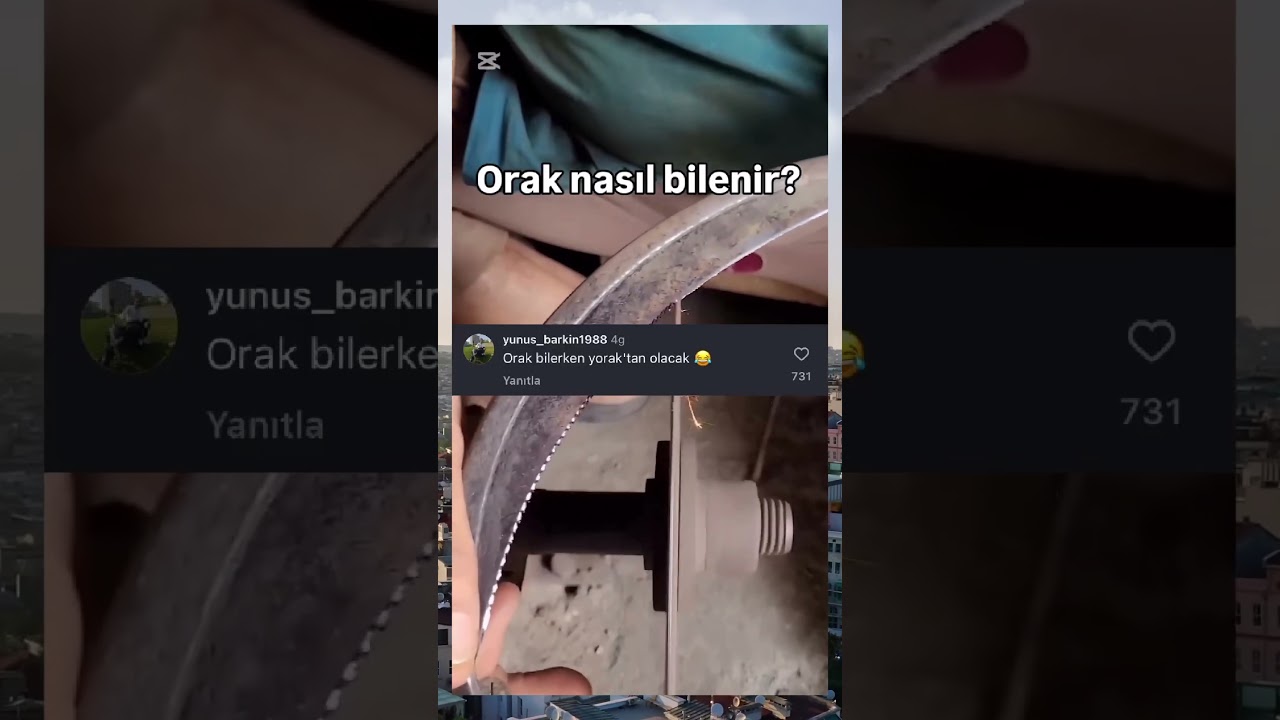 Orak bileme komik yorumları