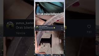 Orak Bileme Komik Yorumları